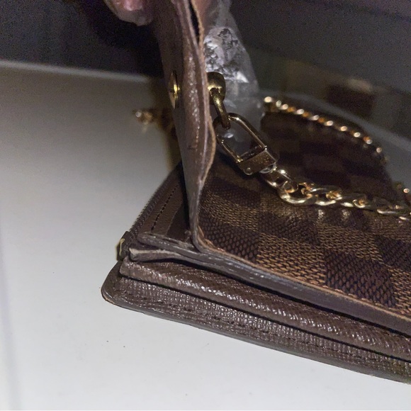 Louis Vuitton damier ebene brown wallet woc - Picture 12 of 16